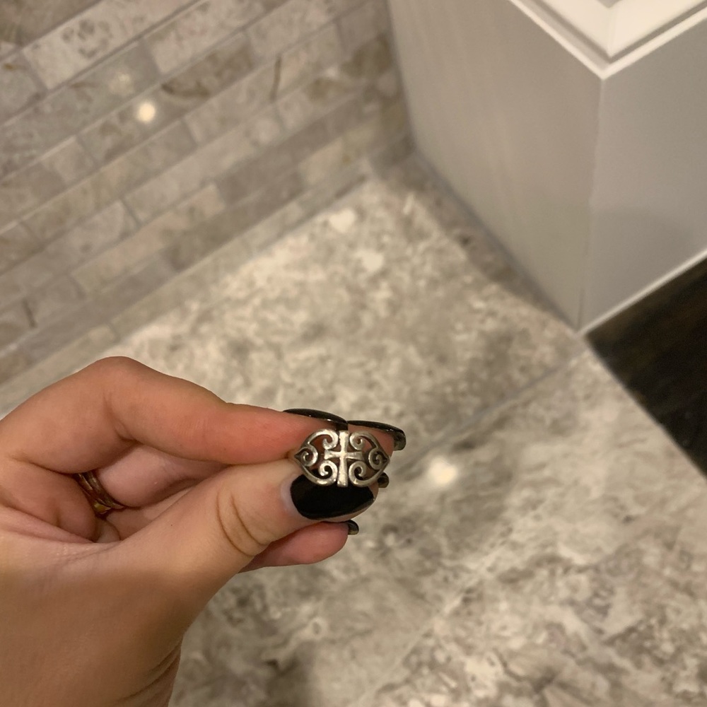 James Avery Scroll Cross Ring